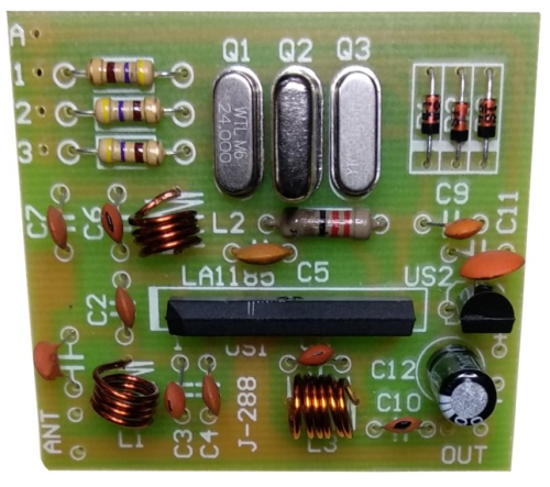 KIT6288 3 zakresowy konwerter kwarcowy CCIR/OIRT na pasmo 88-108 MHz (Kompletny zestaw) J-288
