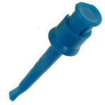 UM127.00B Chwytak plastikowy, niebieski, długość 55mm, 60VDC, 10A