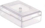 Z-23-p Obudowa z tworzywa Z23p wymiary: 84x59x30mm - półprzezroczysta, bezbarwna - ABS