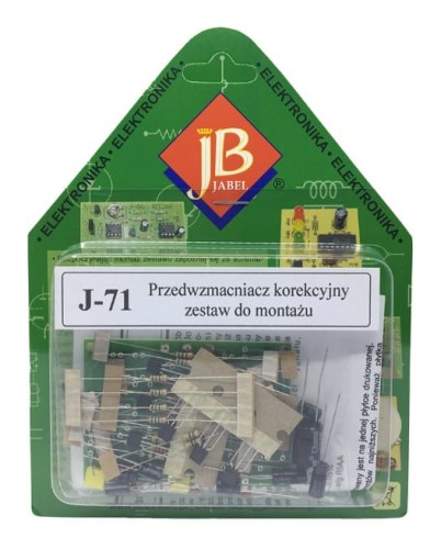 KIT671 Przedwzmacniacz do gramofonu z wkładką magnetyczną (Kompletny zestaw) J-71