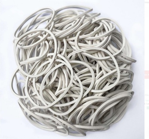 OP-GR80X1.5X1.5W Gumki recepturki białe 80 x 1.5 x 1.5 mm