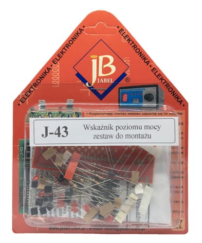 KIT643 Wskaźnik poziomu mocy (Zestaw do lutowania) J-043, J-43