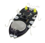 VAVTEDU656  Czarny robaczek LED (Zestaw do nauki lutowania) AVTEDU656