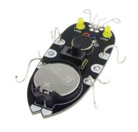 VAVTEDU656  Czarny robaczek LED (Zestaw do nauki lutowania) AVTEDU656