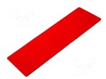 KM-FILTR-50R Filtr do obudowy KM-50 czerwony 146x45x2mm