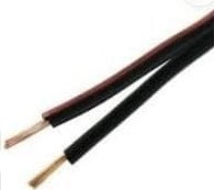 TLGYP2X0.75CU-B Przewód dwużyłowy głośnikowy 2x0.75mm2 (cena za mb) Cu (czarny)