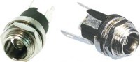 GDC2.1/5.5C11 Gniazdo DC2.1/5.5 Przykręcane na chassis - otwór 11mm 