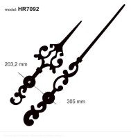 UM213B.HR7092 Wskazówki kpl. H203, M305 - do mechanizmów wzmocnionych