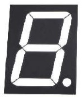 FYS40-1RWA Wyświetlacz pojedynczy wysokość cyfry: 101,6mm (4") wspólna anoda - czerwony