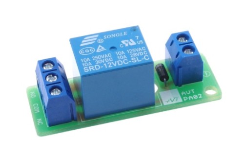 AVTMOD19/12 Moduł wykonawczy z przekaźnikiem 12V (Moduł zmontowany)