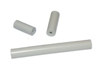 TUL-2.2x8x60J/10 Tulejka dystansowa z tworzywa - jasnoszara - długość 60mm - komplet 10 sztuk