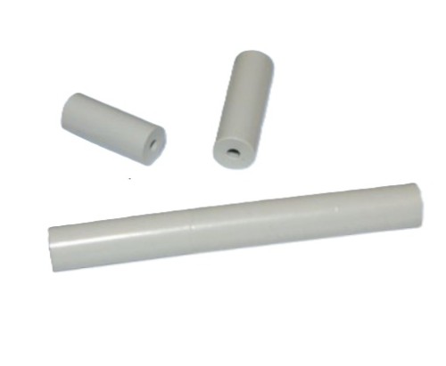 TUL-2.2x8x60J/5 Tulejka dystansowa z tworzywa - jasnoszara - długość 60mm - komplet 10 sztuk