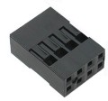 JS-D-08/5 Złącze do listew PH 2.54 mini-latch zaciskane na kable 2x4pin - 8-stykowe ( + terminale)