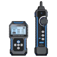 TEST-NF8209PRO Tester okablowania NF-8209 Pro – Profesjonalny tester kabli sieciowych z funkcją PoE, pomiarem długości i lokalizatorem przewodów