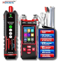 TEST-NF859GT Profesjonalny tester kabli Ethernet i światłowodowych z funkcjami VFL, OPM, PoE