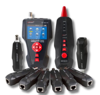 TEST-NF8601W Tester kabli sieciowych LAN i światłowodów 9w1 z PoE, VFL i OPM