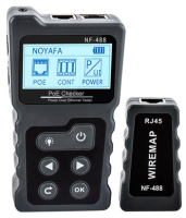 TEST-NF488 Tester LAN PoE , test mapy połączeń, LCD, Noyafa