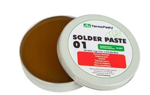 AG117.1 Pasta do lutowania - metalowa puszka 40ml