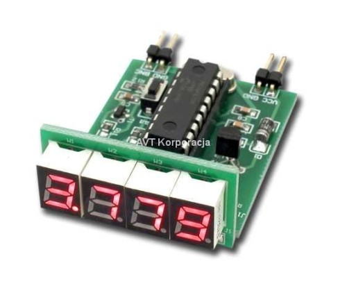 AVTMOD10 Miernik częstotliwości 1Hz...50MHz Moduł zmontowany