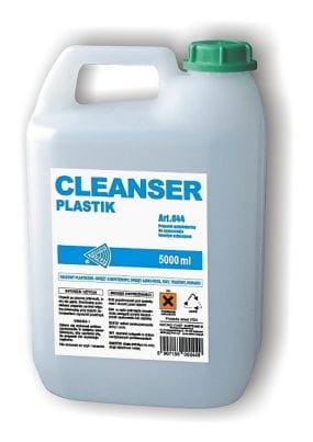 MC044 Preparat CLEANSER plastik - antystatyczny do czyszczenia tworzyw sztucznych - w płynie - kanister 5000ml