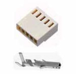 PCC05-G/5 Złącze mocy - gniazdo na kabel - raster 2.54mm - 5pin ( + terminale) - opakowanie 5 sztuk