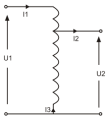 autotransformator schemat