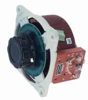 ATS-RPLB1.3 Autotransformator regulowany na panel (bez obudowy)  1300VA, wymiary: 175x175x145mm  6.8kg - maksymalny prąd 5A