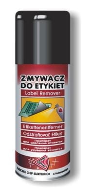 MC141 Zmywacz do etykiet Label Remover - spray 150ml