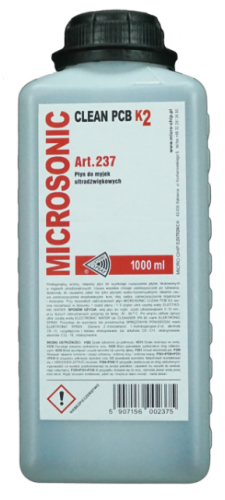MC237 Płyn do myjek ultradźwiękowych Microsonic Clean PCB K2 - w płynie 1000ml 