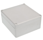 Z-59J Obudowa z tworzywa Z59J wymiary: 125x115x58mm - mocowana na ścianę - jasna - polistyren