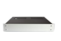 MD60ALUW Obudowa metalowa, wymiary zewnętrzne:  450x73x358mm, panel przedni: aluminium oksydowane o grubości 6mm