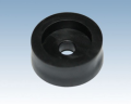 NOGA-G-D/100 Noga gumowa duża - średnica 20mm wysokość 8.3mm - czarna - opakowanie 100 sztuk