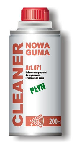 MC071 Preparat CLEANER Nowa Guma - preparat do czyszczenia i regeneracji gumy - w płynie - butelka 200ml 