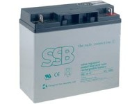 SB18-12L Akumulator żelowy 18 Ah/12V, firmy SSB, wym.: 181x76x167mm] (wy: śruba M5)