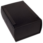 Z-112B Obudowa z tworzywa Z112B wymiary: 185.5x136x80mm - pełna - czarna - ABS