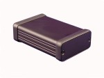 GAL1455C801BK Obudowa z aluminium wymiary: 80x54x23mm - czarna
