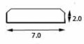 wtyk usb mikro typu B - wymiary