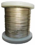 DRUTAG100-100 Drut srebrzony 1.0mm szpula, zwój 1000g (1kg)