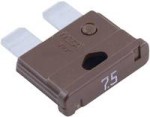 BSB7.5/5 Bezpiecznik samochodowy 19mm - brazowy 7.5A- cena za 5 sztuk