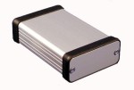 GAL1455C801 Obudowa z aluminium wymiary: 80x54x23mm - dekle aluminiowe, jasne