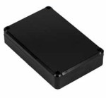 KM-78 Obudowa z tworzywa KM78 wymiary: 120x80x27mm - pełna - hermetyczna - czarna - ABS