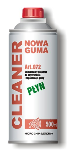 MC072 Preparat CLEANSER Nowa Guma - w płynie - butelka 500ml