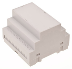 Z-109J-ABS Obudowa z tworzywa Z109J wymiary: 90x65x87.5mm - mocowana na szynę - jasna - ABS niepalny