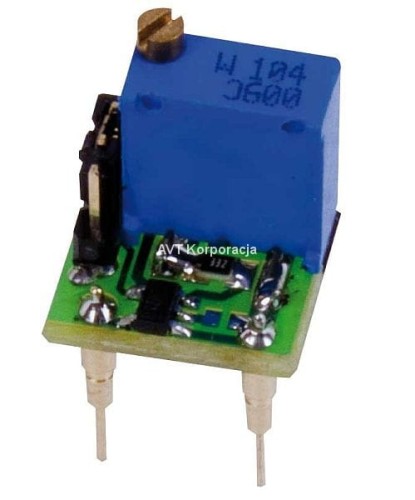 AVT1603C Miniaturowy generator o ustawianej częstotliwości sygnału (Zestaw zmontowany)