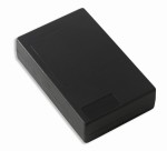 KM-33B Obudowa z tworzywa KM33B wymiary: 118x74x29mm - pełna - czarna - ABS