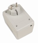 KM-49J Obudowa z tworzywa KM49J wymiary: 90x65x57mm - obudowa zasialcza - jasna - ABS