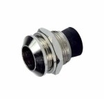 OMZLED5 Oprawka metalowa wypukła dla diody LED 5 mm (8 mm)