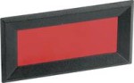 RAM08R Ramka 6 cyfr, wysokość cyfry 13 mm, wymiary okienka: 19x77mm, czerwona