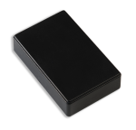 KM-26N Obudowa z tworzywa KM26N wymiary: 89x55x23mm - czarna - ABS