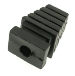 KM-ODG-67/100 Odgiętka duża do obudowy KM-67 - średnica otworu 5mm - czarna - opakowanie 100 sztuk